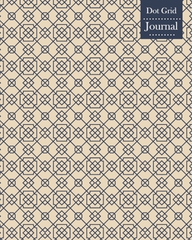 Paperback Dot Grid Journal: Notebook Planner with Unique Pattern Themed Cover Design Book