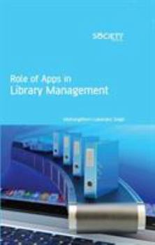 Hardcover Role of Apps in Library Management Book