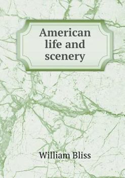 Paperback American life and scenery Book