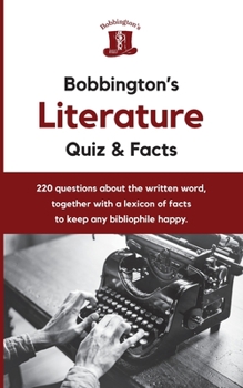Paperback Bobbington's Literature Quiz and Facts Book