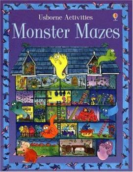 Paperback Monster Mazes Book