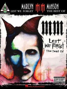 Paperback Marilyn Manson - Lest We Forget: The Best of Book