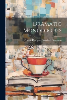 Paperback Dramatic Monologues Book