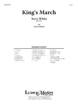 Paperback King's March: Conductor Score Book