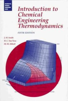 Hardcover Introduction to Chemical Engineering Thermodynamics Book