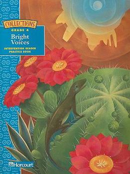 Paperback Bright Voice, Intervention Reader/Practice Book Grade 4: Harcourt School Publishers Collections Book