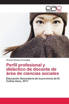 Paperback Perfil profesional y didáctico de docente de área de ciencias sociales [Spanish] Book