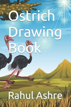 Paperback Ostrich Drawing Book