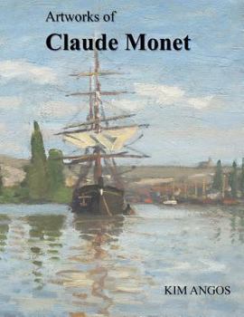 Paperback Artworks of Claude Monet Book