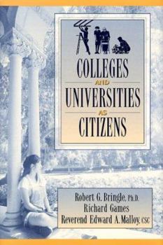 Hardcover Colleges and Universities as Citizens Book