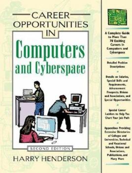 Hardcover Career Opportunities in Computers and Cyberspace Book