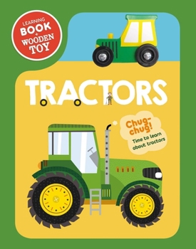 Board book Tractors: Wooden Toy & Board Book Set [With Wooden Tractor] Book