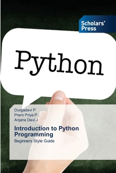 Paperback Introduction to Python Programming Book