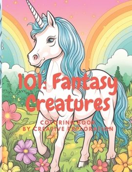 Paperback 101: Fantasy Creatures: coloring book