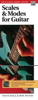 Paperback Scales & Modes for Guitar: Handy Guide Book