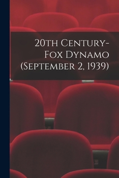 Paperback 20th Century-Fox Dynamo (September 2, 1939) Book