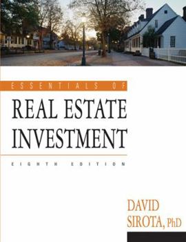 Paperback Essentials of Real Estate Investment Book