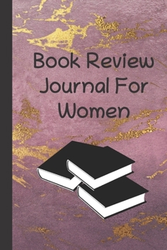 Paperback Book Review Journal For Women: Book Lover's Log Book