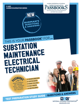 Paperback Substation Maintenance Electrical Technician, Volume 4491 Book