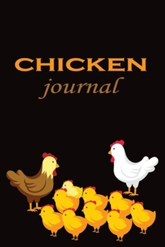 CHICKEN JOURNAL: Chicken journal with recipe interior.Best for chicken lover.