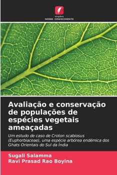 Paperback Avaliação e conservação de populações de espécies vegetais ameaçadas [Portuguese] Book