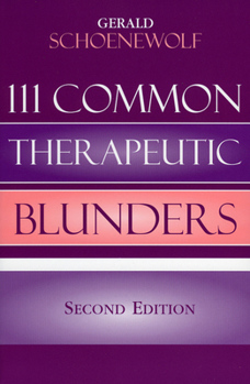 Paperback 111 Common Therapeutic Blunders Book