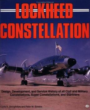 Paperback Lockheed Constellation: A Pictorial History Book