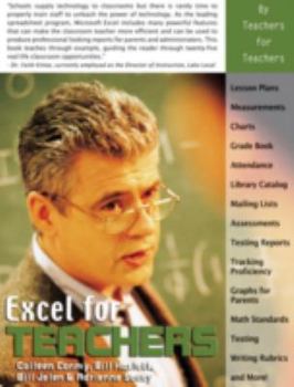 Paperback Excel for Teachers (Excel for Professionals series) Book