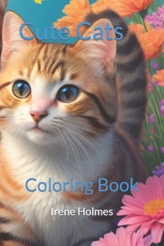 Cute Cats: Coloring Book