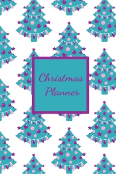 Paperback Christmas Planner: Holiday Gift List Log - Budget Planning Notebook - Menu Planning for Holiday Parties - Online Shopping Tracker Book