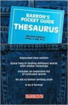 Paperback Barron's Pocket Guide Thesaurus Book