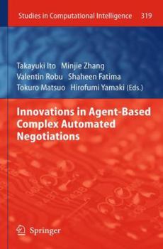 Paperback Innovations in Agent-Based Complex Automated Negotiations Book