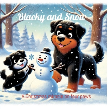 Paperback Blacky and Snow: A Christmas miracle on four paws Book