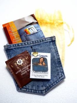 Paperback Pocket Sponsor in Jean Pocket Gift Set, 24/7 Clean & Sober 12 Step Support by the Oldtimers of AA and NA with bookmark, gift bag, 12 Step Charm, Tea Book