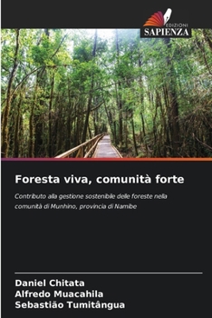 Paperback Foresta viva, comunità forte [Italian] Book