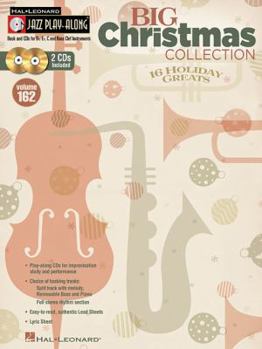 Paperback Big Christmas Collection: Jazz Play-Along Volume 162 Book