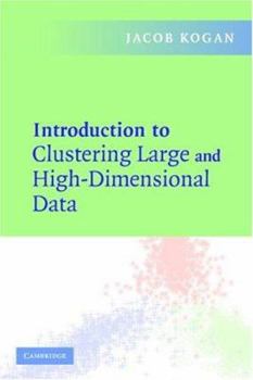 Paperback Intro Clust Large High Dimens Data Book