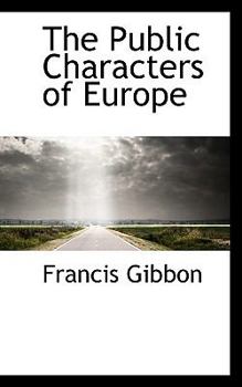 Paperback The Public Characters of Europe Book