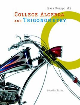 Hardcover College Algebra and Trigonometry Book