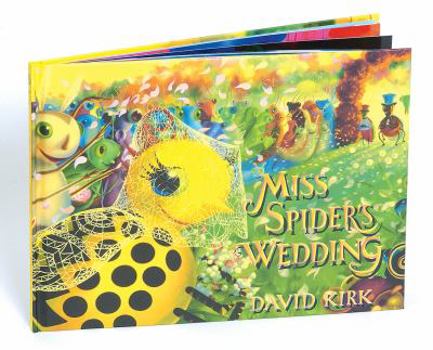 Hardcover Miss Spider's Wedding Book