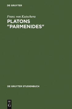 Hardcover Platons Parmenides [German] Book