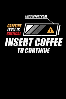 Paperback Notebook: Coffee Caffeine Motivation Mindset funny gifts 120 Pages, 6x9 Inches, Dot Grid Book