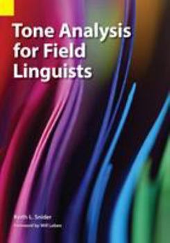 Paperback Tone Analysis for Field Linguists Book