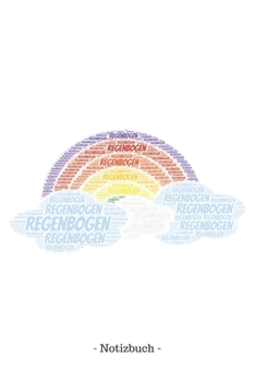 Regenbogen: Notizbuch, Notizblock - Kariert, Karierte, Kariertes, Karo-Raster - DIN A5, 120 Seiten - Notizen, Ideen, Gedanken, Erinnerungen, Termine, Planer, Tagebuch, Organisation