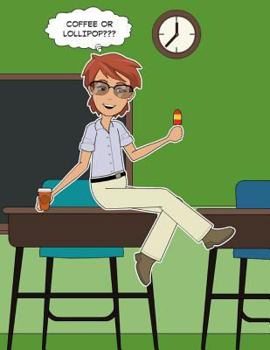 Paperback Coffee Or Lollipop?: Fun and Unique Notebook with elements of Comics. Great as Composition Notebook and more. Stimulates creativity and all Book