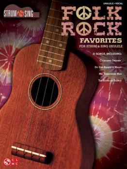Paperback Folk Rock Favorites for Strum & Sing Ukulele Book