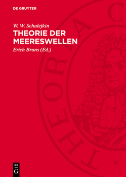 Hardcover Theorie Der Meereswellen [German] Book