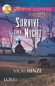 Mass Market Paperback Survive the Night [Large Print] Book