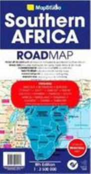 Southern Africa road map 1:3.5M MapStudio