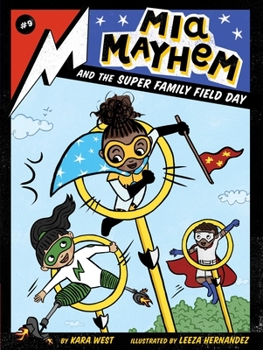 Paperback MIA Mayhem and the Super Family Field Day Book